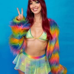 New Arrivals Roma Happy Pride Mesh Mini Skirt 11 New Arrivals Roma Happy Pride Mesh Mini Skirt