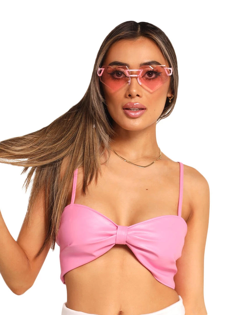 Pretty Garbage Sweet Luv Ribbon Crop Top 3 Pretty Garbage Sweet Luv Ribbon Crop Top