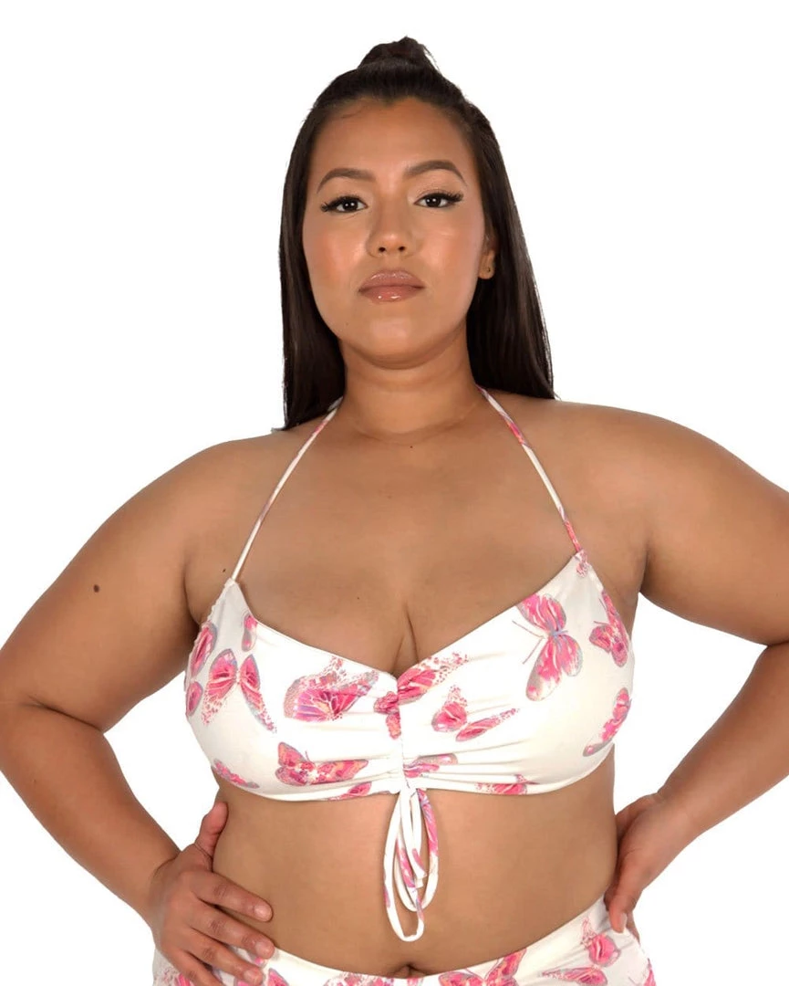 One By One Apparel Tops Butterfly Connection Halter Top 3 One By One Apparel Tops Butterfly Connection Halter Top