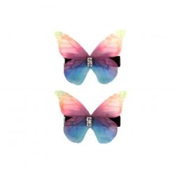 Western Fashion Rainbow Butterfly Hair Clips