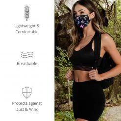 Masks & Bandanas Lyte Couture Dazed Mushroom Face Mask