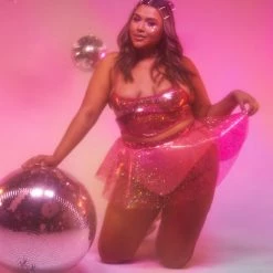 OhYes Sky Full Of Stars PVC Mini Skirt Clothing