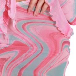 Hot & Delicious Black Bead Trending Now Sweet Swirlz Mini Skirt