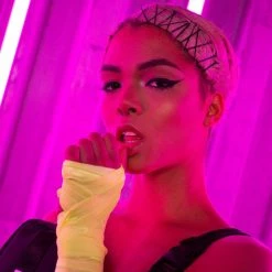 Andrew - Agent Pair Of Non-Slip Neon Yellow Leg Wraps Plus