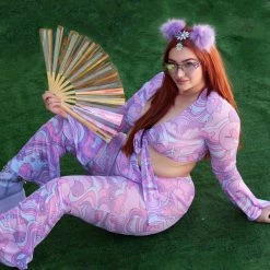 Cherry Mellow, Inc. Free Spirit Cutie Mesh Bell Bottoms Clothing 25 Cherry Mellow, Inc. Free Spirit Cutie Mesh Bell Bottoms Clothing