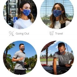 INTO THE AM Flower Of Life Adjustable Face Mask 12 INTO THE AM Flower Of Life Adjustable Face Mask