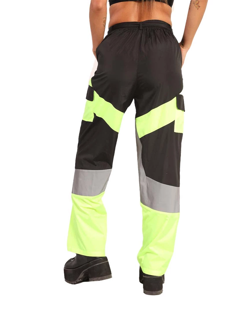 Hot & Delicious Black Bead Neon Frenzy Speed Clasp Reflective Pants New Arrivals 7 Hot & Delicious Black Bead Neon Frenzy Speed Clasp Reflective Pants New Arrivals