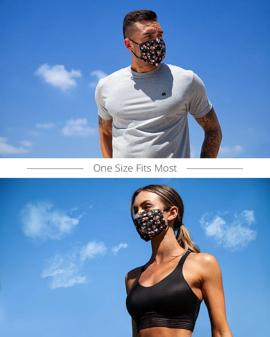 INTO THE AM Flower Of Life Adjustable Face Mask 8 INTO THE AM Flower Of Life Adjustable Face Mask