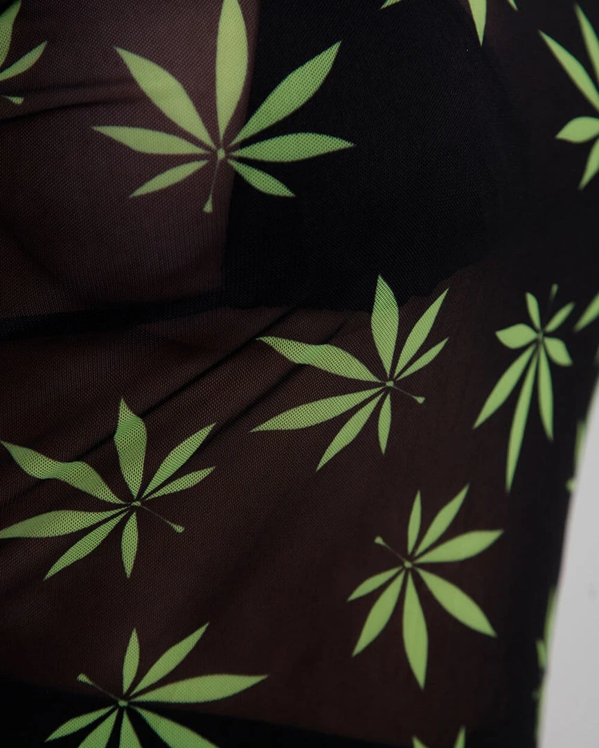 OhYes 420 Hunni Weed Mesh Oversized Tee 9 OhYes 420 Hunni Weed Mesh Oversized Tee