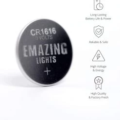 EmazingLights Pashminas & Festival Accessories 1616 Batteries 20 EmazingLights Pashminas & Festival Accessories 1616 Batteries