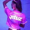 University Customs Jauz X IHR Reflective Galaxy Cropped Jersey