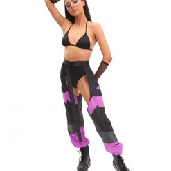 Hot & Delicious Black Bead Cue The Applause Speed Clasp Chaps 20 Hot & Delicious Black Bead Cue The Applause Speed Clasp Chaps