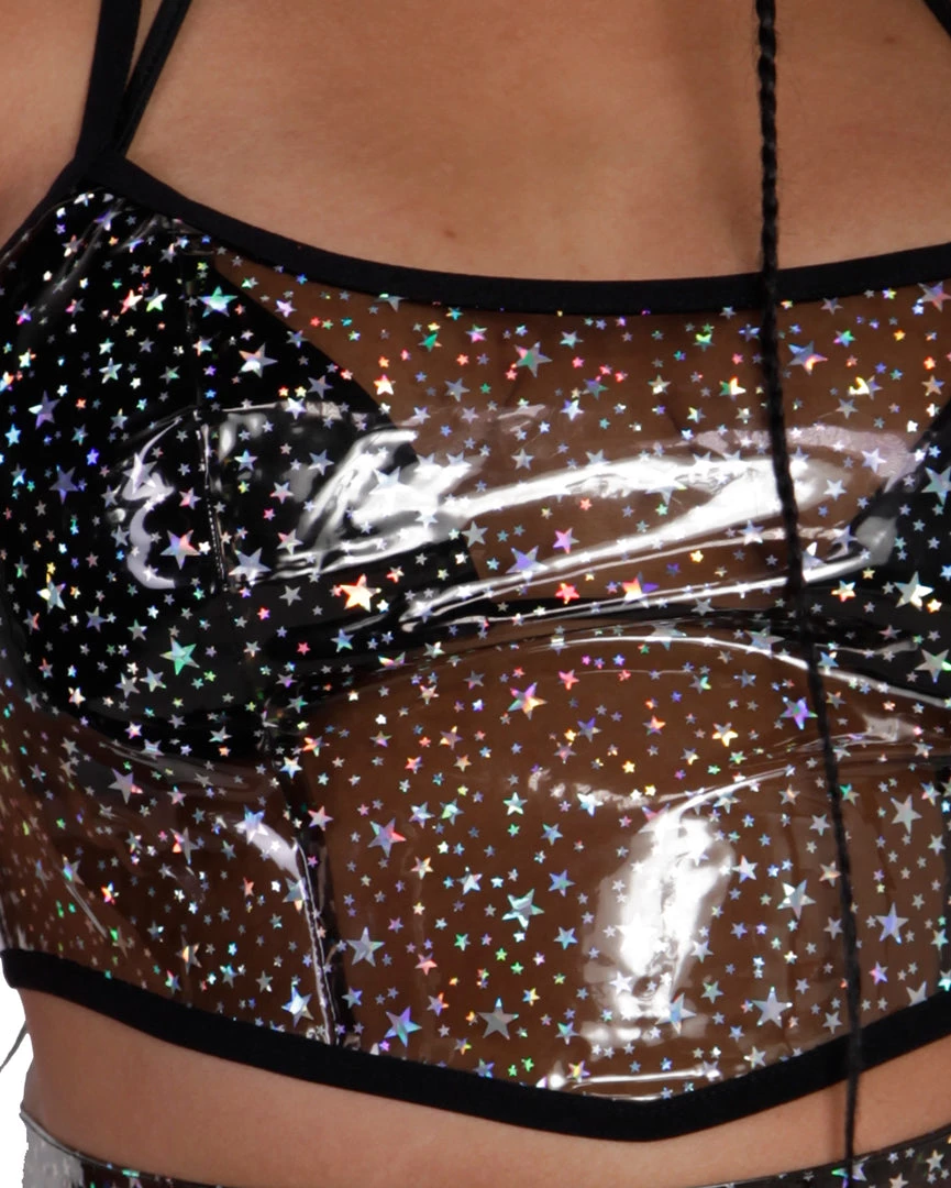 OhYes Sky Full Of Stars PVC Corset Top Clothing 9 OhYes Sky Full Of Stars PVC Corset Top Clothing