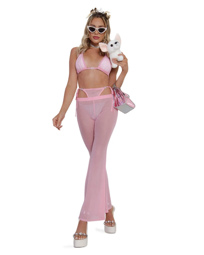 OhYes PLUR Cuteness Mesh Bell Bottoms 9 OhYes PLUR Cuteness Mesh Bell Bottoms