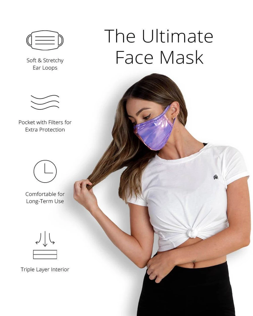 One By One Apparel Miss Cosmic Filtered Face Mask 7 One By One Apparel Miss Cosmic Filtered Face Mask