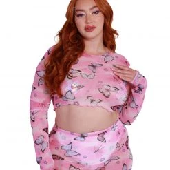 Cherry Mellow, Inc. A Beautiful Fleeting Moment Mesh Long Sleeve Top 16 Cherry Mellow, Inc. A Beautiful Fleeting Moment Mesh Long Sleeve Top