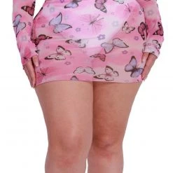 Cherry Mellow, Inc. A Beautiful Fleeting Moment Mesh Mini Skirt