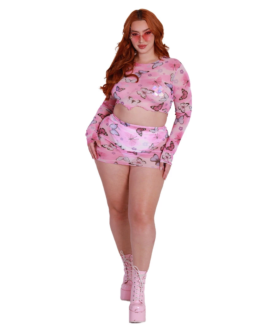 Cherry Mellow, Inc. A Beautiful Fleeting Moment Mesh Long Sleeve Top 10 Cherry Mellow, Inc. A Beautiful Fleeting Moment Mesh Long Sleeve Top