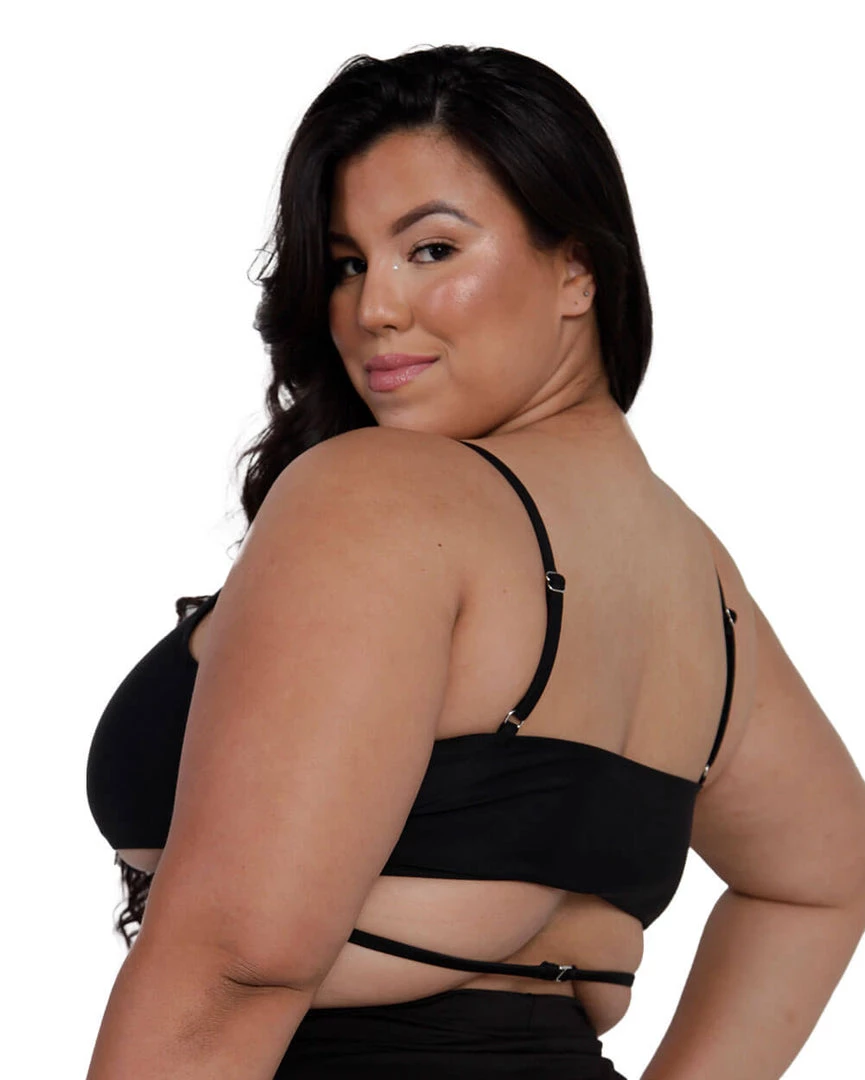 Dippin Daisies Act Up Wrap Around Crop Top 11 Dippin Daisies Act Up Wrap Around Crop Top