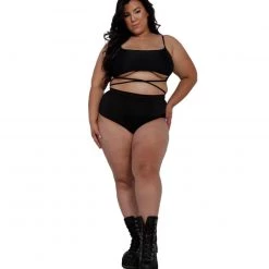 Dippin Daisies Act Up Wrap Around Crop Top 18 Dippin Daisies Act Up Wrap Around Crop Top