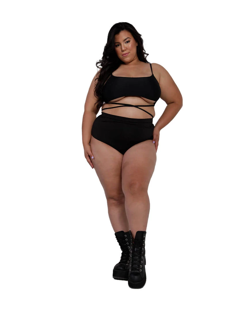 Dippin Daisies Act Up Wrap Around Crop Top 10 Dippin Daisies Act Up Wrap Around Crop Top