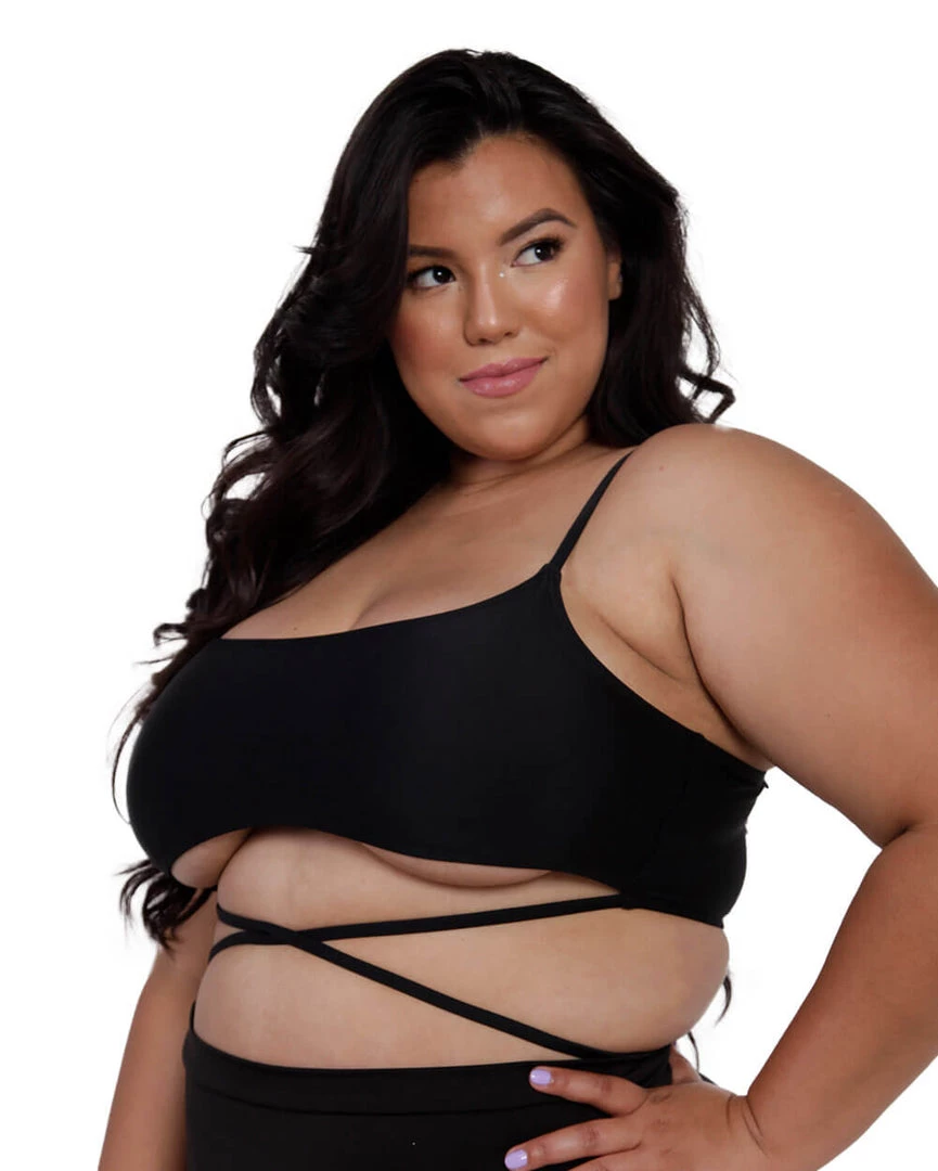 Dippin Daisies Act Up Wrap Around Crop Top 9 Dippin Daisies Act Up Wrap Around Crop Top