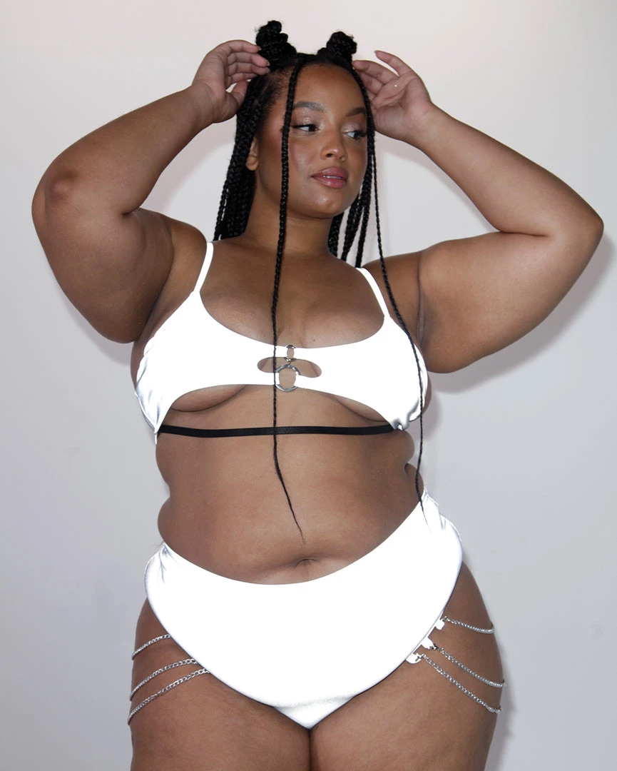 OhYes Set Me Free Reflective Booty Shorts Bottoms 9 OhYes Set Me Free Reflective Booty Shorts Bottoms