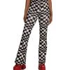 Cherry Mellow, Inc. Clothing Ahead Of The Game Checkered Bell Bottoms 2 Cherry Mellow, Inc. Clothing Ahead Of The Game Checkered Bell Bottoms