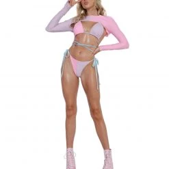 OhYes Ain't She Sweet Strappy Bikini Bottoms