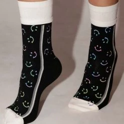 Ana Accessories All Smiles Reflective Socks