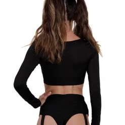 Day G Always Sleek Underboob Long Sleeve Top