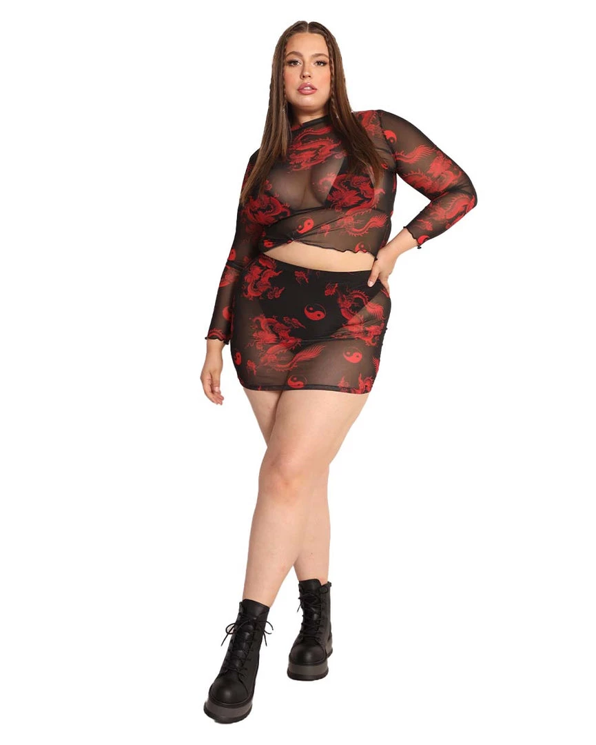 Rock & Rose New Arrivals Animal Instinct Mesh Long Sleeve Top 9 Rock & Rose New Arrivals Animal Instinct Mesh Long Sleeve Top