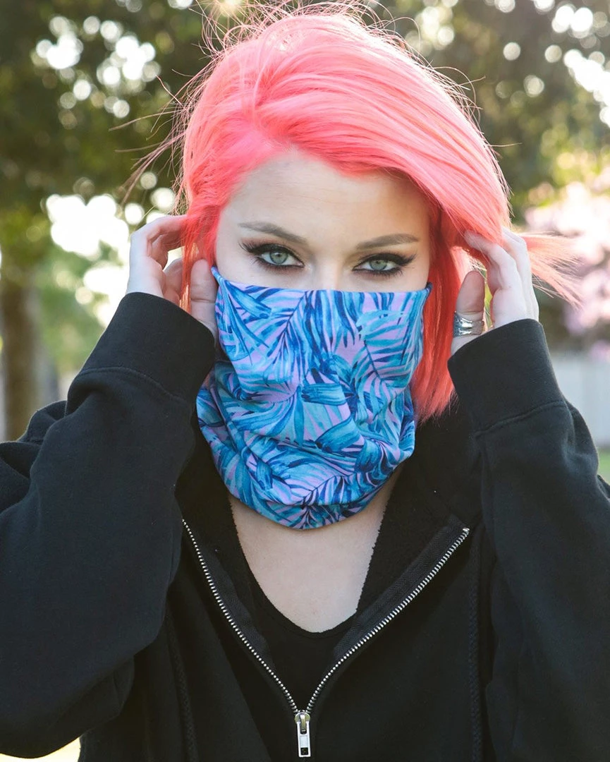 INTO THE AM Aquatic Jungle Seamless Mask Bandana Masks & Bandanas 5 INTO THE AM Aquatic Jungle Seamless Mask Bandana Masks & Bandanas