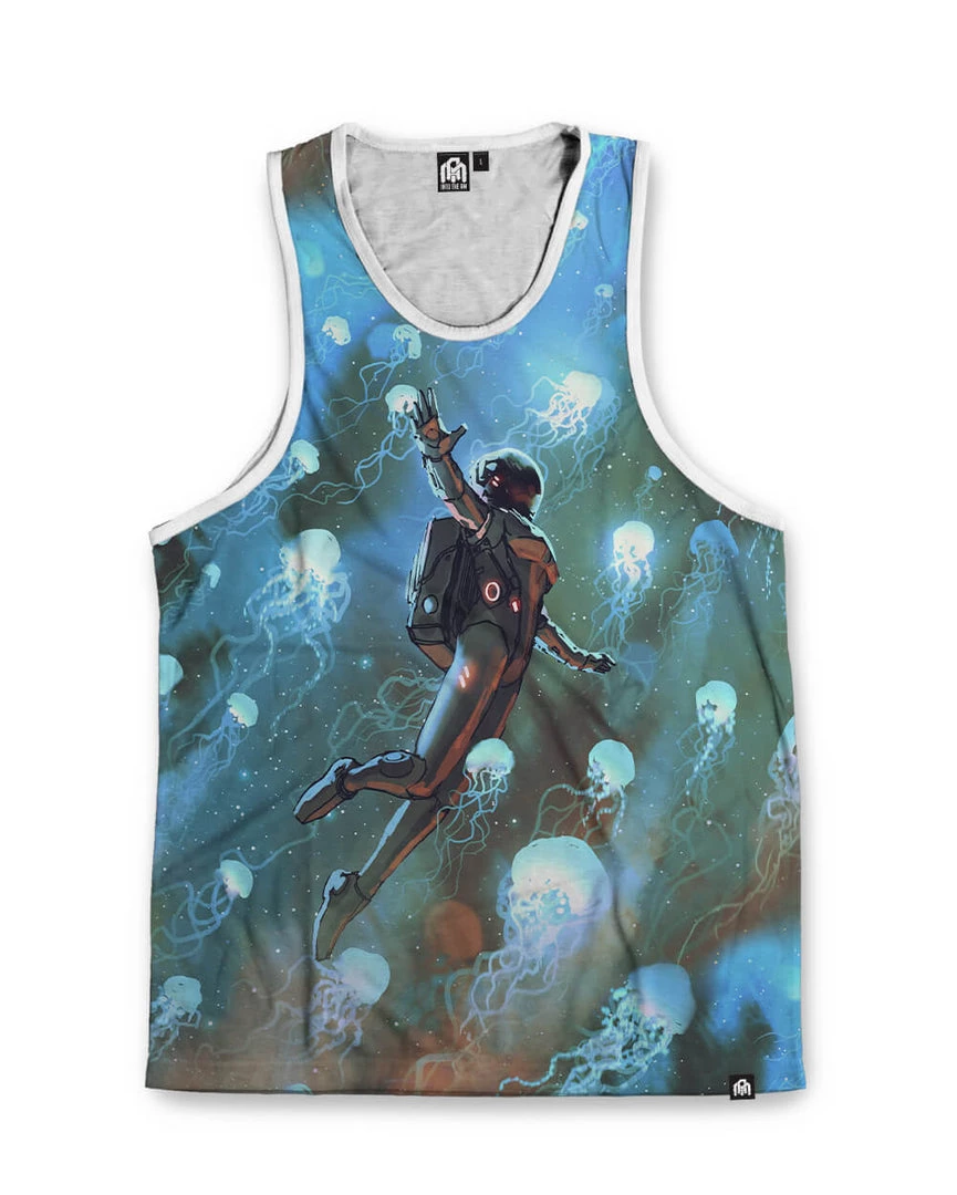 INTO THE AM Men Astro Jellies Tank 3 INTO THE AM Men Astro Jellies Tank