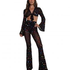 OhYes BB Ur So Fly Mesh Bell Bottoms 14 OhYes BB Ur So Fly Mesh Bell Bottoms