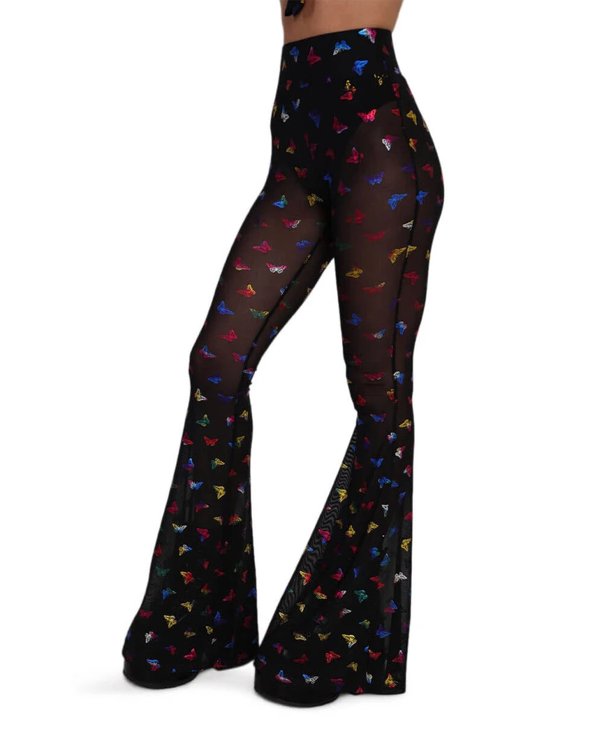 OhYes BB Ur So Fly Mesh Bell Bottoms 6 OhYes BB Ur So Fly Mesh Bell Bottoms