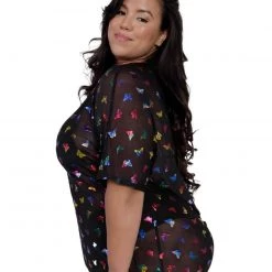 OhYes Tops BB Ur So Fly Mesh Oversized Tee 20 OhYes Tops BB Ur So Fly Mesh Oversized Tee