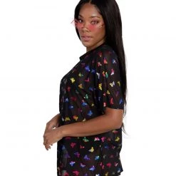 OhYes Tops BB Ur So Fly Mesh Oversized Tee 15 OhYes Tops BB Ur So Fly Mesh Oversized Tee