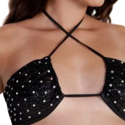 Banjul Badd Bish Energy Rhinestone Bikini Set Dresses & Sets