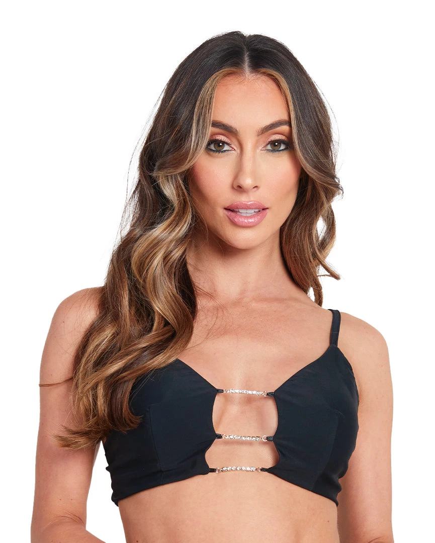 OhYes Baddie Since Birth Rhinestone Clasp Tank Top Tops 3 OhYes Baddie Since Birth Rhinestone Clasp Tank Top Tops