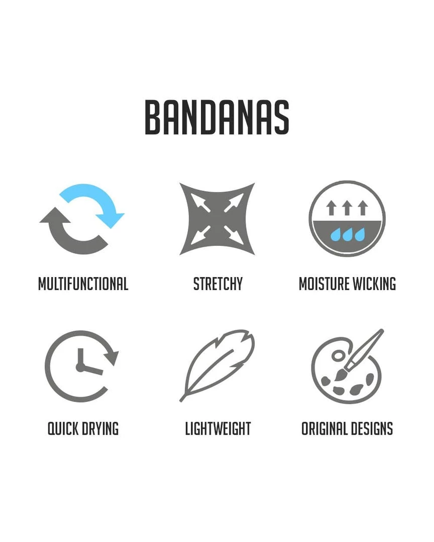 INTO THE AM Masks & Bandanas Sunflower Seamless Mask Bandana 5 INTO THE AM Masks & Bandanas Sunflower Seamless Mask Bandana