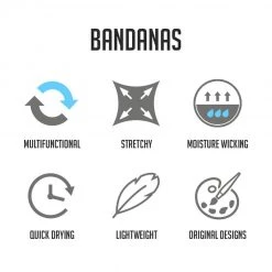 INTO THE AM Graffiti Seamless Mask Bandana 8 INTO THE AM Graffiti Seamless Mask Bandana