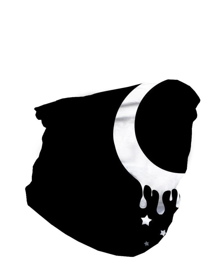 INTO THE AM Masks & Bandanas Dripping Moon Seamless Mask Bandana 6 INTO THE AM Masks & Bandanas Dripping Moon Seamless Mask Bandana