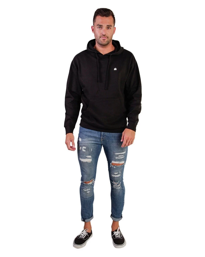 INTO THE AM Men Basic Midweight Hoodie 12 INTO THE AM Men Basic Midweight Hoodie
