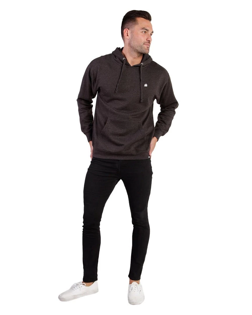 INTO THE AM Men Basic Midweight Hoodie 16 INTO THE AM Men Basic Midweight Hoodie