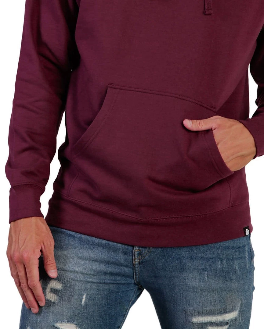 INTO THE AM Men Basic Midweight Hoodie 5 INTO THE AM Men Basic Midweight Hoodie