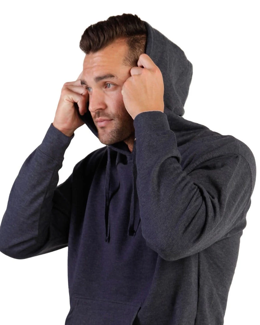 INTO THE AM Men Basic Midweight Hoodie 21 INTO THE AM Men Basic Midweight Hoodie