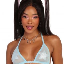 OhYes New Arrivals Bewitching Star Mesh Halter Top 21 OhYes New Arrivals Bewitching Star Mesh Halter Top