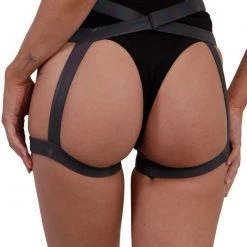 OhYes Bish, I'm Winning Reflective Harness Bottoms