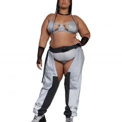 OhYes Tops Blinded By The Light Reflective Top